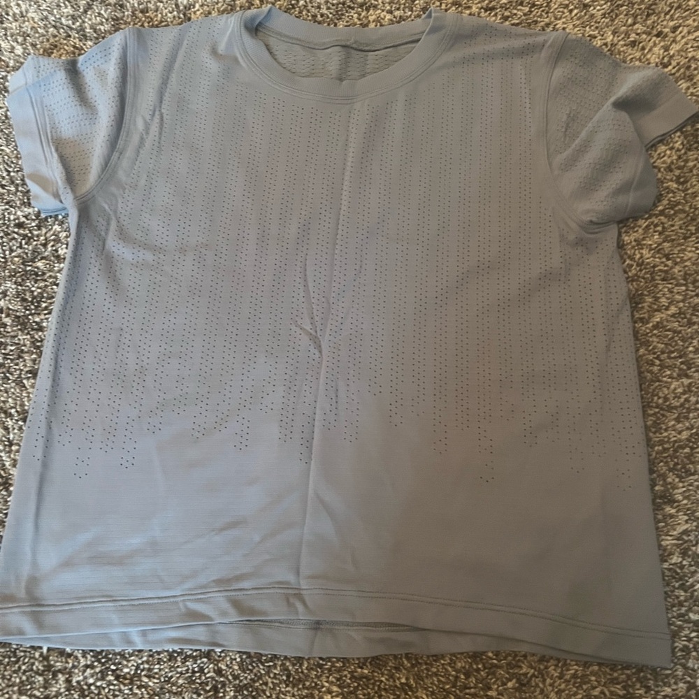Blue luluemon top!